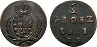 Sachsen-Albertinische Linie Cu Groschen Friedrich August I. 1806-1827 -