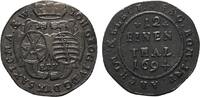 Sachsen-Albertinische Linie 1/12 Taler Johann Georg IV. 1691-1694 -