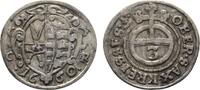 Sachsen-Albertinische Linie 3 Pfennig Johann Georg II. 1656-1680 -