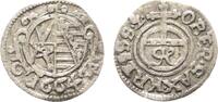 Sachsen-Albertinische Linie Pfennig Johann Georg II. 1656-1680 -