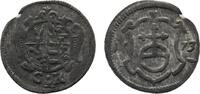Sachsen-Albertinische Linie Pfennig Johann Georg II. 1656-1680 -