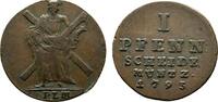 Braunschweig-Calenberg-Hannover Ausbeute Cu Pfennig Georg III. 1760-1820 -