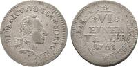 Oldenburg 1/6 Taler Friedrich von Dänemark 1746-1766 -