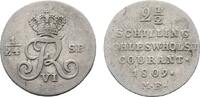 Schleswig-Holstein, Königliche Linie 2 1/2 Schilling Friedrich VI. 1808-1839 -