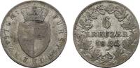 Hohenzollern-Sigmaringen 6 Kreuzer Karl 1831-1848 -