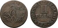 Rietberg, Grafschaft Cu 2 Pfennig Wenzel Anton 1746-1794 -