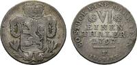 Hessen-Kassel 1/6 Taler Wilhelm IX. 1785-1803 -