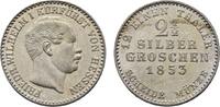 Hessen-Kassel 2 1/2 Silbergroschen Friedrich Wilhelm I. 1847-1866 -