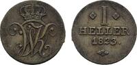Hessen-Kassel Cu Heller Wilhelm II. 1821-1847 -