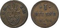 Hessen-Darmstadt Cu Heller Ludwig I. 1806-1830 -
