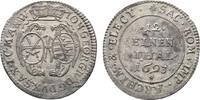 Sachsen-Albertinische Linie 1/12 Taler Johann Georg IV. 1691-1694 -