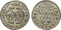 Sachsen-Albertinische Linie 1/12 Taler Johann Georg IV. 1691-1694 -