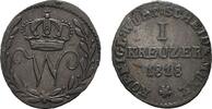 Württemberg Kreuzer Wilhelm I. 1816-1864 -
