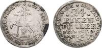 Stolberg-Stolberg Ausbeute 1/24 Taler Christoph Friedrich und Jost Christian 1704-1738 -