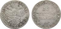 Schwarzburg-Rudolstadt 1/12 Taler Johann Friedrich 1744-1767 -