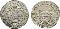 1/24 Taler 1673 CR Dresden Sachsen-Albertinische Linie Johann Georg II. 1656-1680 Winz. Zainende, sehr schön +