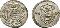 Sachsen-Albertinische Linie Pfennig Johann Georg III. 1680-1691 -