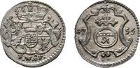 Sachsen-Albertinische Linie Pfennig Friedrich August II. 1733-1763 -
