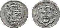 Pfennig 1676 CR Dresden Sachsen-Albertinische Linie Johann Georg II. 1656-1680 Sehr schön