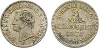 2 Neugroschen 1873 B Sachsen-Albertinische Linie Johann 1854-1873 Fast vorzüglich