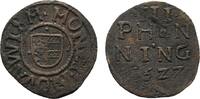 Mecklenburg-Wismar, Stadt Cu 3 Pfennig -