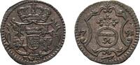 Sachsen-Albertinische Linie Pfennig Friedrich August II. 1733-1763 -