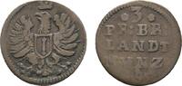 Brandenburg-Preußen 6 Pfennig Friedrich III. 1688-1701 -