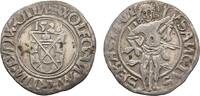 Öttingen 1/2 Batzen Wolfgang, Martin und Ludwig XIV. 1520-1522 -
