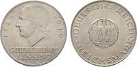 3 Reichsmark 1929 D   Vorzüglich