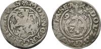 1/24 Taler 1591 Braunschweig, Stadt  Sehr selten. Fast sehr schön