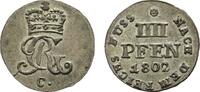 Braunschweig-Calenberg-Hannover 4 Pfennig Georg III. 1760-1820 -