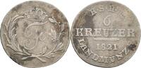 Sachsen-Hildburghausen 6 Kreuzer Friedrich 1784-1826 -