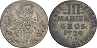 Osnabrück, Bistum 3 Mariengroschen Ernst August II. von York 1716-1728 -