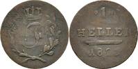 Sachsen-Hildburghausen Cu Heller Friedrich 1784-1826 -
