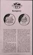 LAOS , KM# 69 , Silver, 500 Kip, 1998, Proof, Kouprey - wild bull. Scarce silver proof coin! Seldom seen on auctions! Elusive t