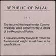 PALAU, KM# 194 , Silver, 10 Dollars, 2008, Proof, War ship - Yamato. Shape: Square with gold plated emblem. Coin housed in Origi