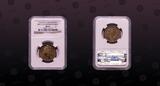 CAMEROON, KM# E3 , Aluminum-Bronze, 2 Francs, 1924, Specimen, Scarce Essai and nice coin! Few of them around! NGC grade these ty