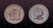 JAMAICA, KM# 87 , Silver, 10 Dollars , 1980, Proof , 10th Anniversary of Caribbean Development Bank. Coin is undergraded by NGC.