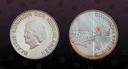 ARUBA 25 Florin ARUBA , KM# 21 , Silver, 25 Florin, 2000, Proof, Olympics - Catamaran sailboat. Coin in excellent condition! -