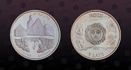LATVIA 1 Lats LATVIA, KM# 83 , Silver, 1 Lats, 2006, Proof, Hanseatic city of Straupe. Coin in excellent condition! -