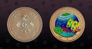 MALDIVES 5 Rufiyaa MALDIVES, KM# 100 , Copper-Nickel, 5 Rufiyaa, 1998, Proof, International Year of the Reef - Multicolor fish scene. Excellent con -