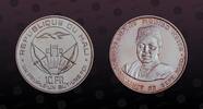MALI 10 Francs MALI, KM# 1 , Silver, 10 Francs, 1960, Proof, President Modibo Keita. Nice silver proof coin! -