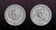 MEXICO, KM# 556 , Silver, 100 Pesos, 1992, Proof, Eagle warrior. Coin housed in Original Mint capsule! Coin in excellent conditi