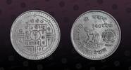NEPAL, KM# 850.1 , Silver, 100 Rupee, VS2038-1981, Mint Strike, Subject: F.A.O. Coin in excellent condition!