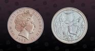 NEW ZEALAND 1 Dollar NEW ZEALAND , KM# 248 , Silver, 1 Dollar, 2003, Proof, Lord of the Rings - King Theoden. Scarce and popular type! Highly demand -