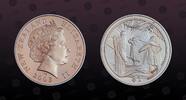 NEW ZEALAND 1 Dollar NEW ZEALAND , KM# 264 , Silver, 1 Dollar, 2003, Proof, Lord of the Rings - Gandalf Reappears. Scarce and popular type! Highly de -