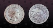 NEW ZEALAND 1 Dollar NEW ZEALAND , KM# 259 , Silver, 1 Dollar, 2003, Proof, Lord of the Rings - Helm's Deep. Scarce and popular type! Highly demande -