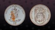 PALAU 5 Dollars PALAU, KM# 21 , Silver, 5 Dollars, 1999, Proof, German New Guinea - Large ship. Very popular and highly demanded silver proof c -