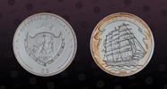 PALAU 2 Dollars PALAU, Unlisted, Silver, 2 Dollars, 2008, Proof, Sedov - three masted sailing ship. Coin hpused in Original Mint Capsule! Coin i -