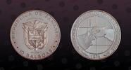 PANAMA, KM# 53 , Silver, 10 Balboas, 1978, Proof, Panama Canal Treaty Ratification. Coin in excellent condition!